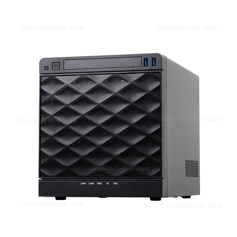 Server NAS a 4 alloggiamenti InWin MS04 Chassis Pronto per archiviazione cloud privata ad alte prestazioni