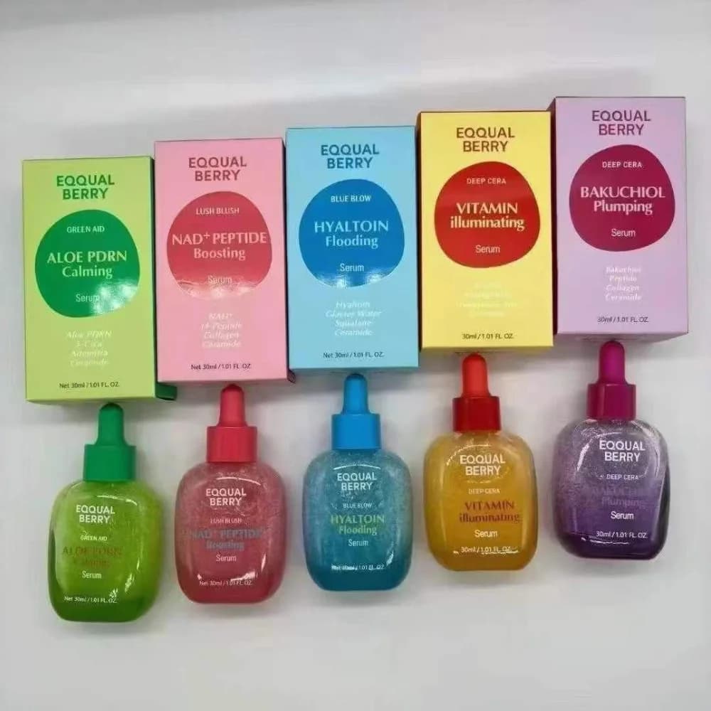 Essenza Illuminante e Schiarente con Vitamina e Bakuchiol, Siero Rimpolpante, Rassodante, Restringente Pori, Lenitivo per Pelle Sensibile, Cura della Pelle