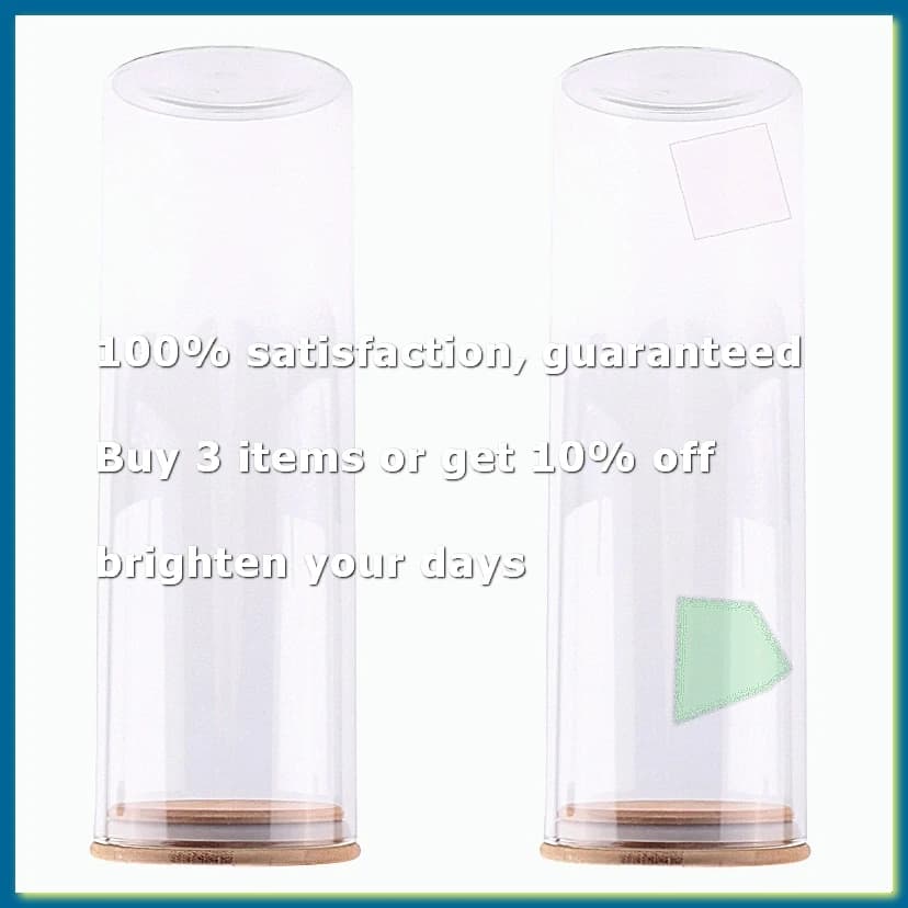 Glass Storage Containers Set of 2 71Oz Tall Spaghetti Jars with Bamboo Lids - Kitchen Food Storage Canisters for Pasta