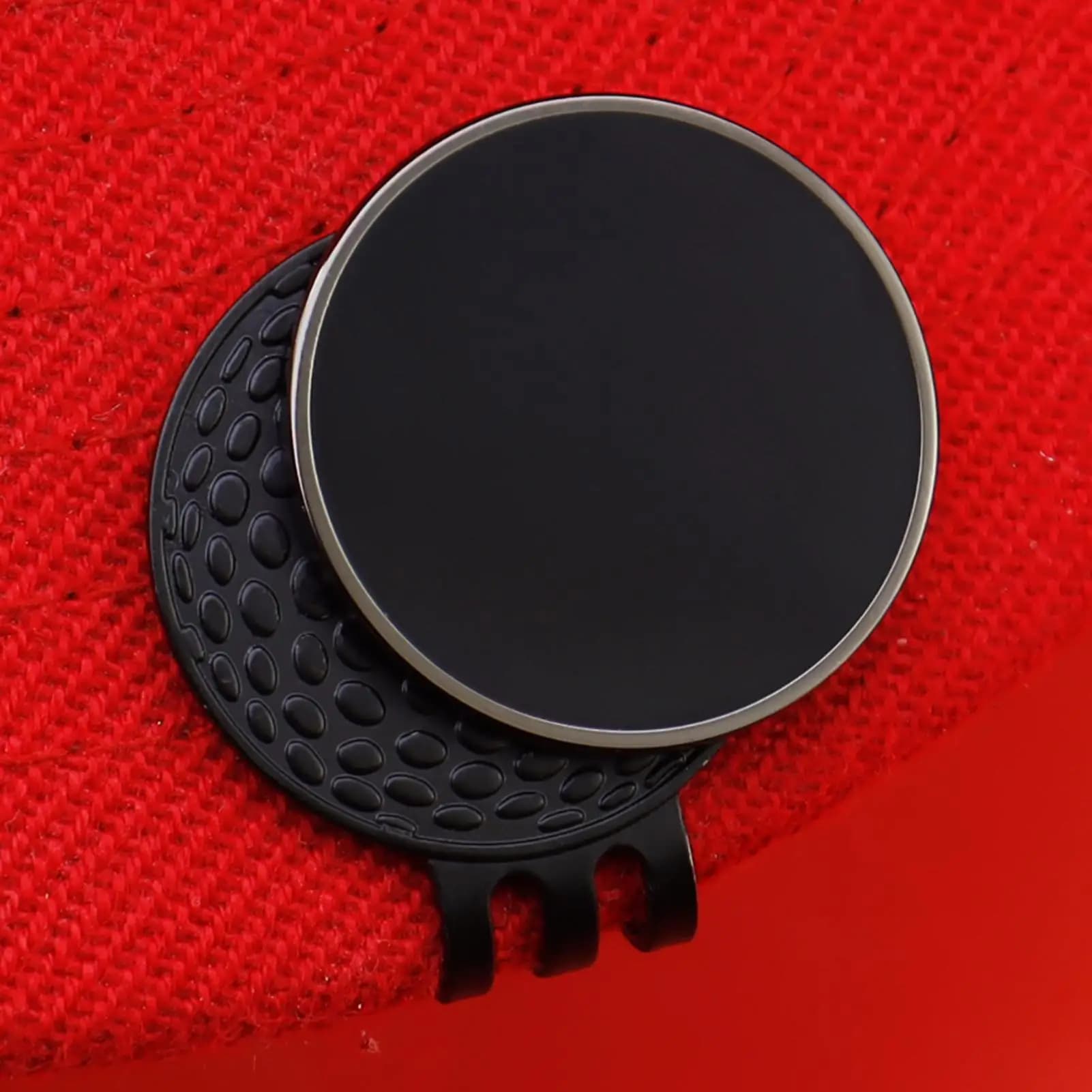Golf Ball Marker Magnetic Hat Clip Metal Ball Marker Caps Clip Marker Set Outdoor Sports Equipment Belt Pocket For Golfer Friend