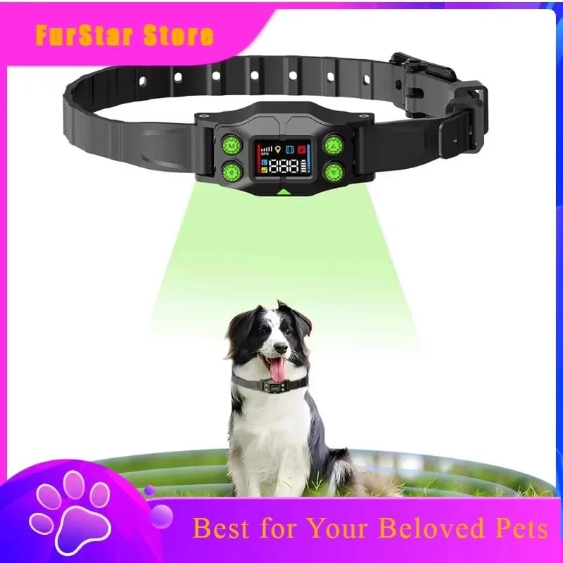 FurStarNew Arrival Wireless Electric GPS Wireless Dog Fence Outdoor IPX7 Waterproof Dog Shock Training Collar Pet Containment Sy
