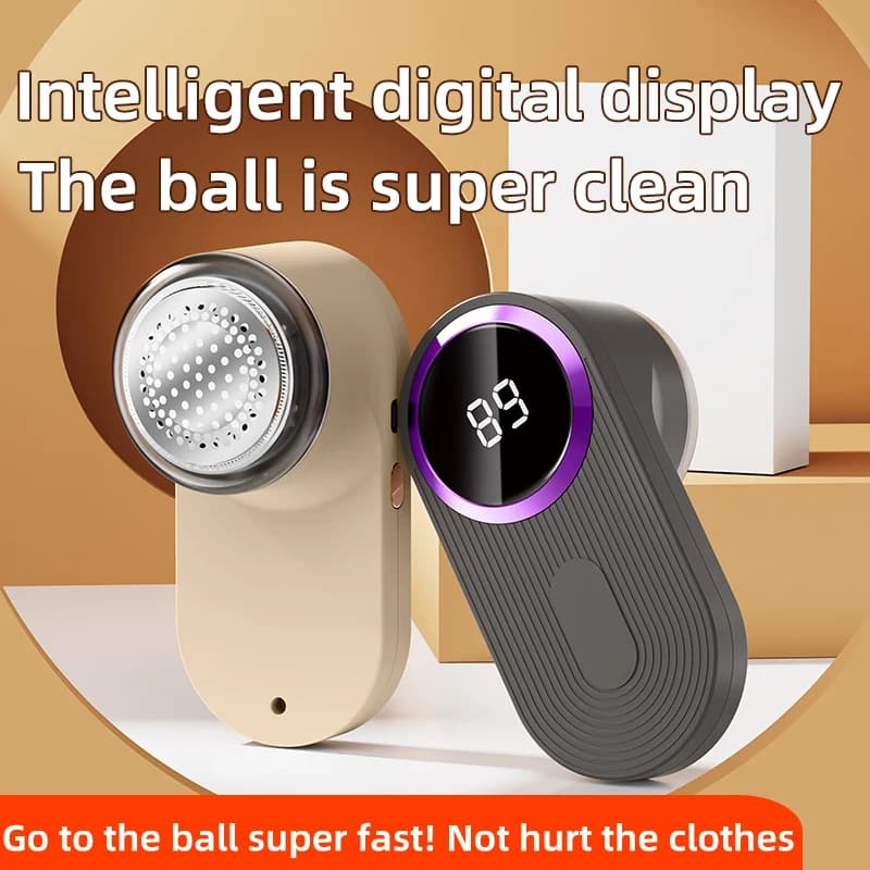 2025 Nuovo 1200mAh Levapelucchi per Abbigliamento LED Elettrico Digitale Pellet Fluff Remover USB Ricaricabile Fuzz Tessuto Rasoio Maglione