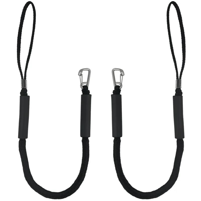 Hooked Elastic Dock Rope Set Stretch Cord with Mooring Buoy Foam Tube Marine Accessory