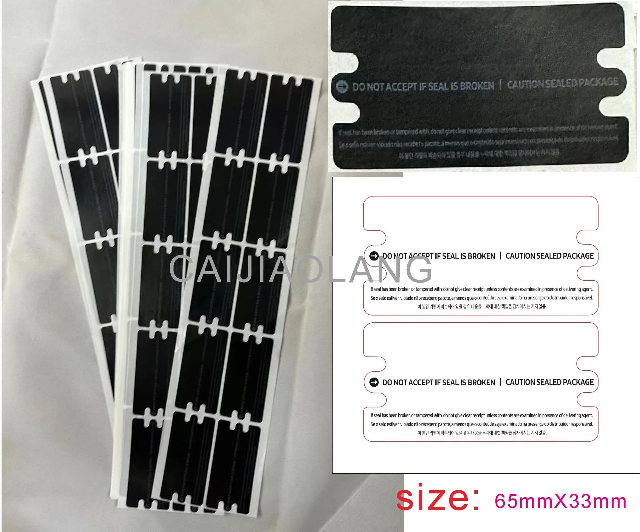 100 pz/lotto adesivi indicatore freccia bianca per S23 S23PLUS S23 ultra Box etichetta sigillo pellicola adesivi US EU SA version