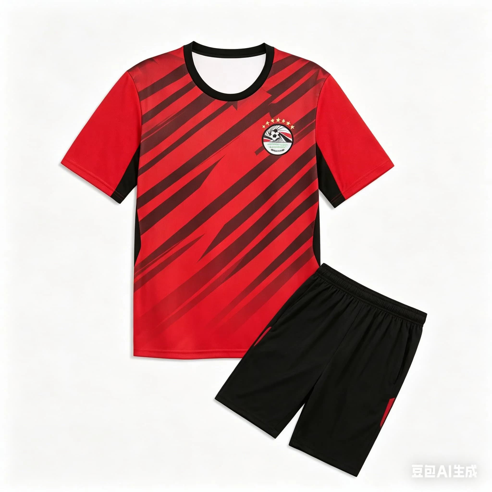 Set Maglia Edizione Speciale Nazionale Egiziana 2026 Nuova per Adulti, Adatta per Uso Quotidiano e Allenamento, Abbinamento Familiare