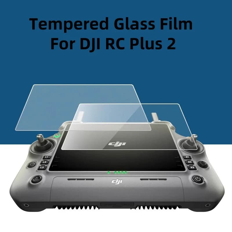 1 pz Pellicole in Vetro Temperato per DJI RC Plus 2 Telecomando con Pellicola per Schermo per DJI Agras T100/T70/T60/T50/ Matrice 4E Drone