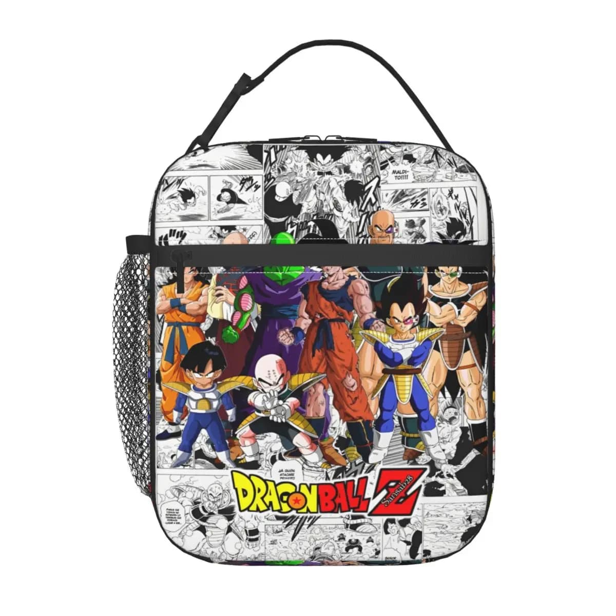 Dragon Ball DragonBall Anime Borsa per il pranzo termica isolata per borse da viaggio portatili per contenitori per alimenti Scatole per il pranzo termiche