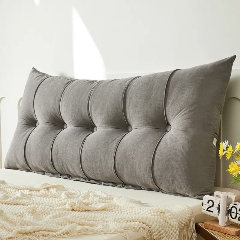 Headboard Pillow Chenier Bedside Large Backrest Removable and Washable Cute Pillow Cojines Decorativos Floor Cushion Headrest