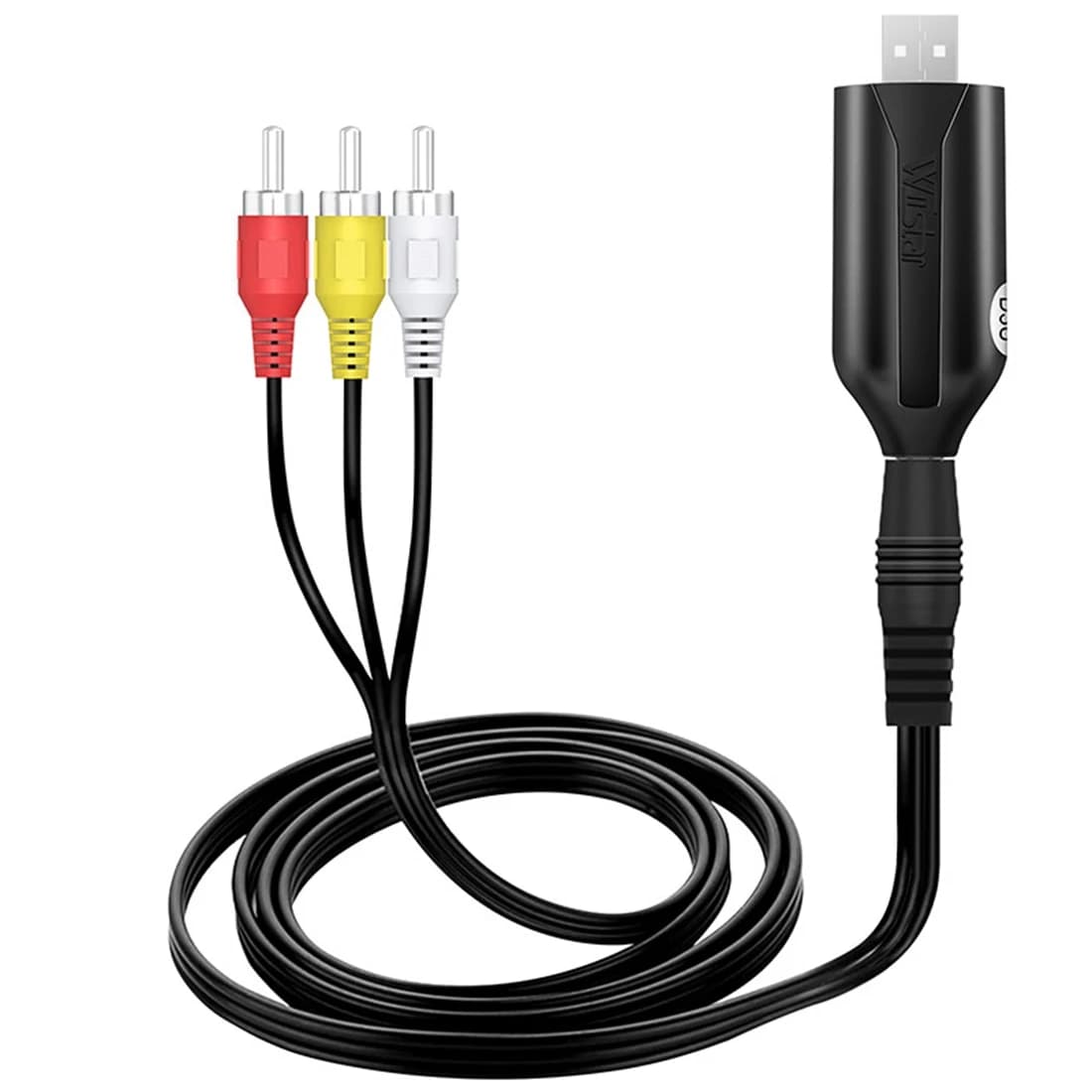 A72Z Scheda di acquisizione video USB a digitale a USB 2.0 Convertitore adattatore per dispositivo di acquisizione audio Facile da collegare VCR DVR TV