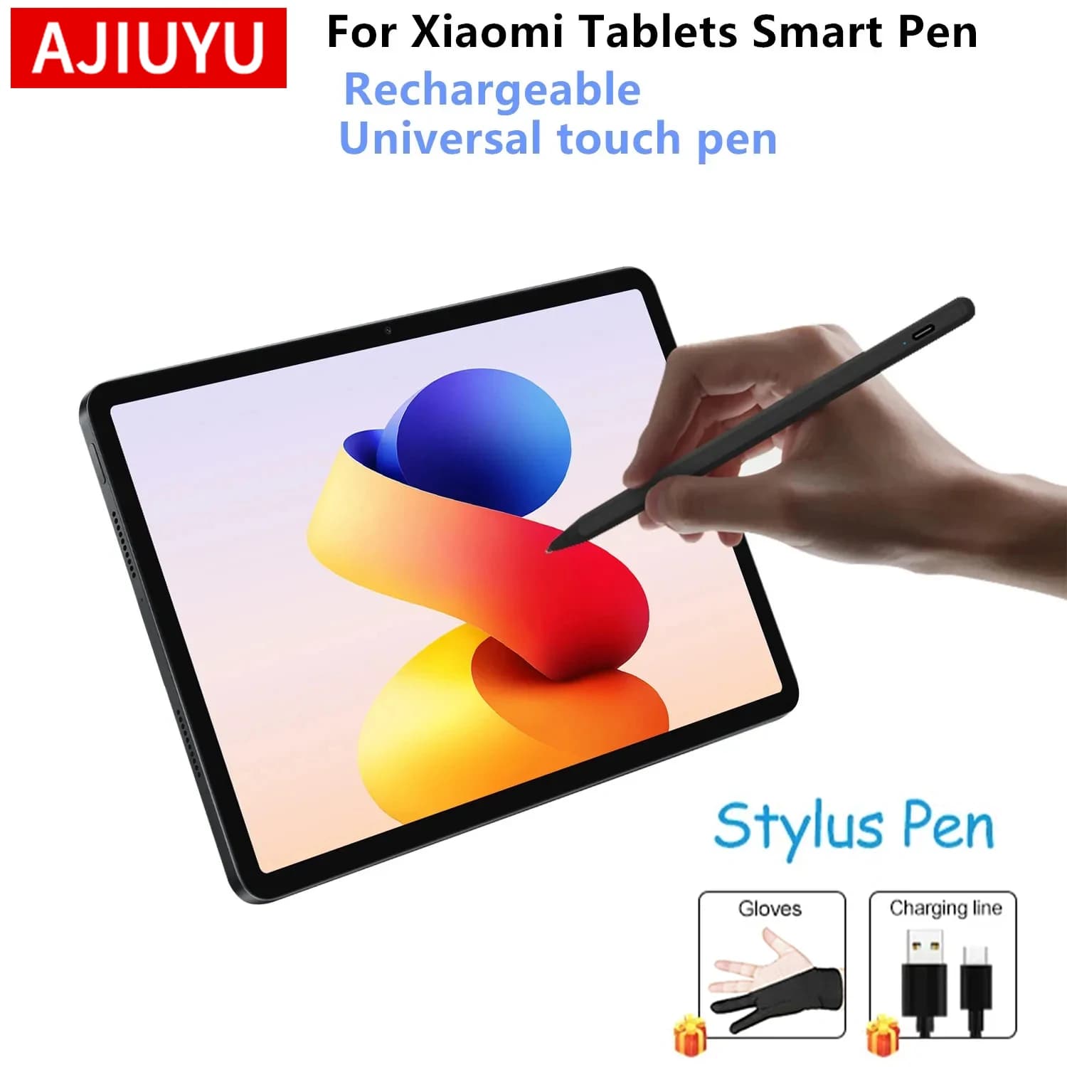 Penna stilo attiva per Xiaomi Redmi Pad 2 Pro 12.1 pollici 2025/Xiaomi POCO Pad 2024 Red mi Pad Pro Tablet Screen Touch Pen Matita