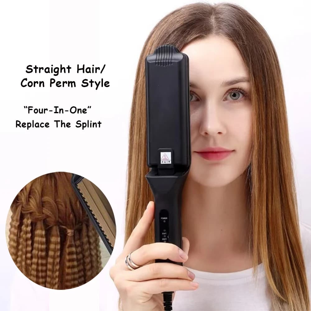 Smooth curler, Modeling brush, Corrugated hair curler, Styling tools, Professional hair plate, Hair accessories, Electric smoothing plate