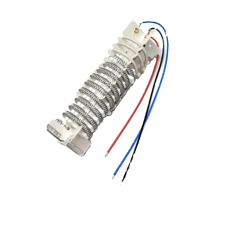 Durable 7711 Heat Gun Coil, Ceramic Base Heating Element for Hot Air Gun, High Temperature Resistant Power Tool Part