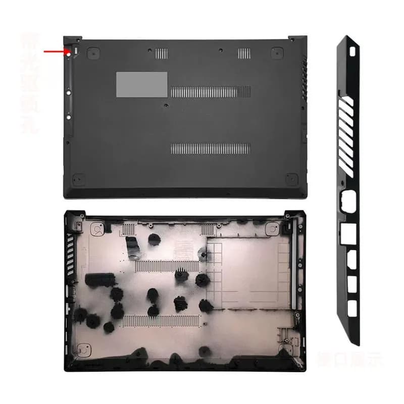 Coperchio posteriore LCD/Cornice anteriore LCD/Cover superiore per tastiera/Cover inferiore/Cerniere per Lenovo V310-14ISK V310-14