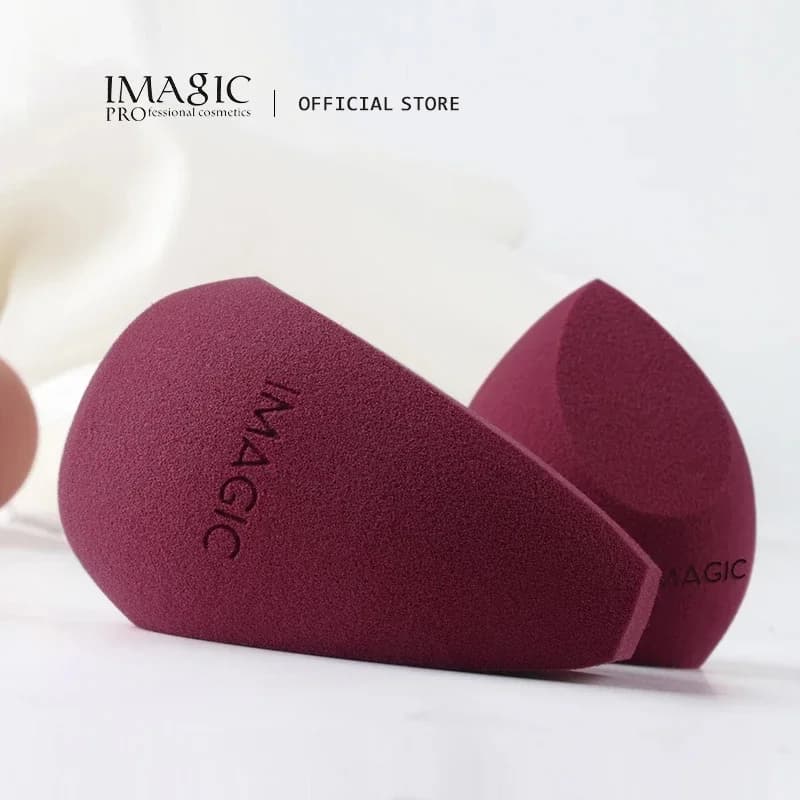 IMAGIC Beauty Sponge Face Wash Puff Pumpkin Water Drop Tool for wet and dry makeup
