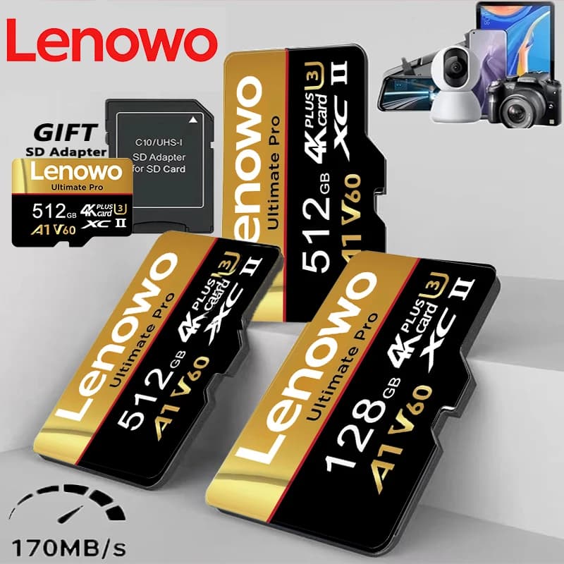 Durable TF Cards 128GB 256GB 32GB 64GB 16GB Memory Card SD Cards Micro TF SD Card V30 Shockproof for Smart TV/Phone