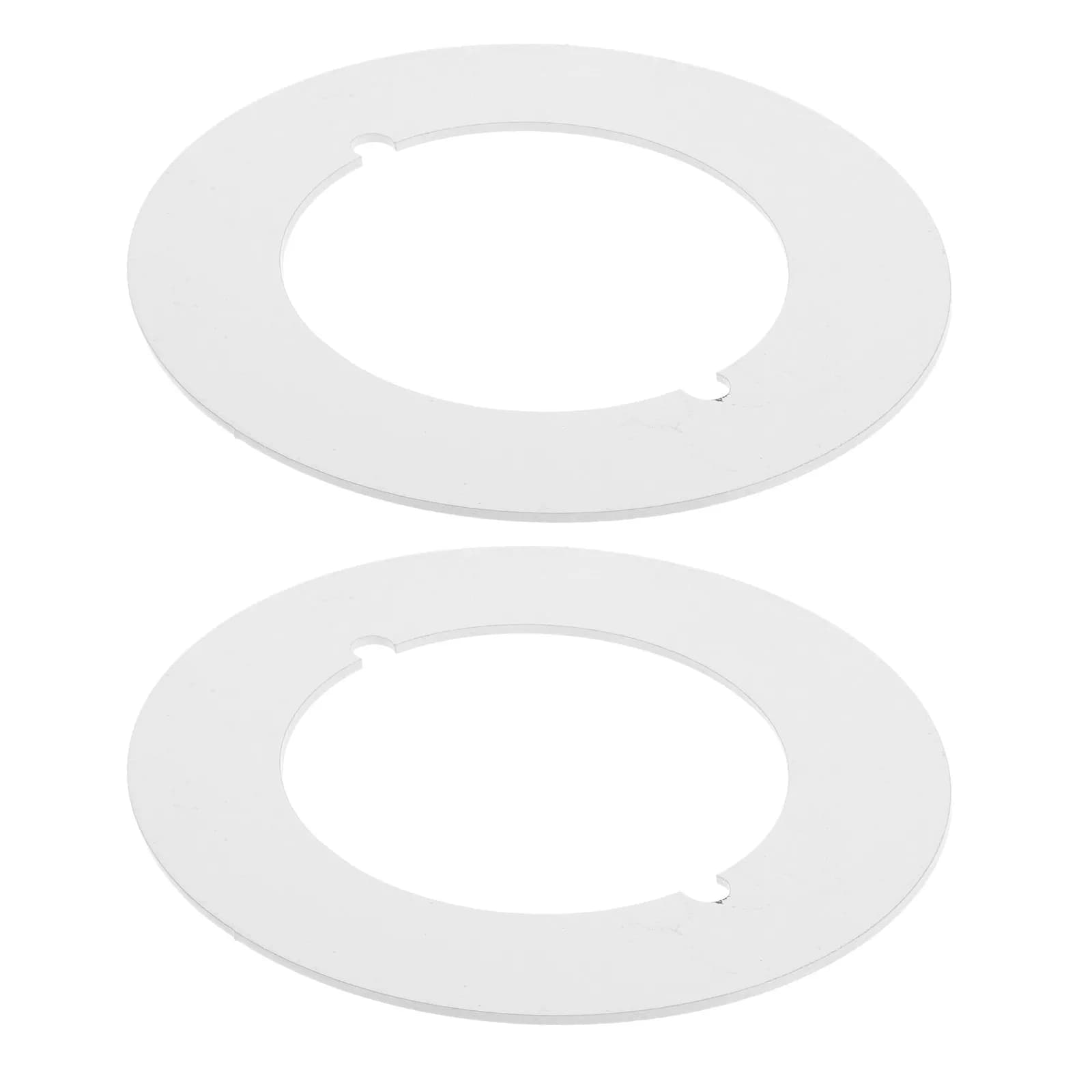 Stainless Steel Door Lock Reinforcement Plates 2 Pack Self Adhesive No Drill Hole Covers for Knob Repair