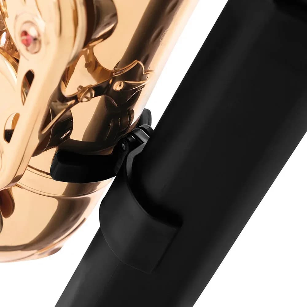 Staffa per sassofono tenore Supporto per sax pieghevole portatile con gambe in metallo Accessori e parti per strumenti a fiato per treppiede
