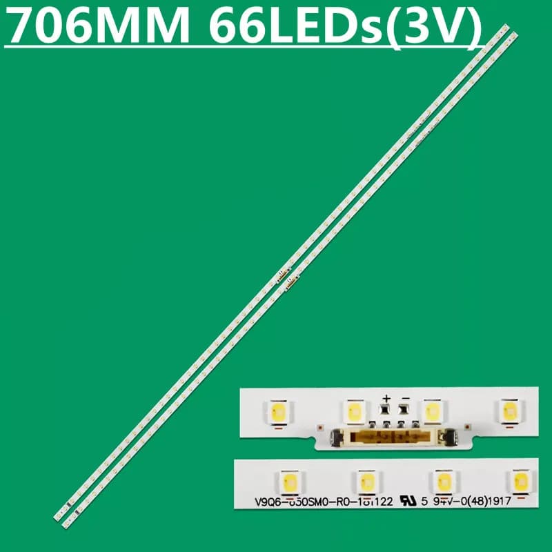 Striscia di retroilluminazione a LED per V9Q6-650SM0-R0 19Y_Q60_STC650AC1_3030F BN96-48108A QE65Q60TAU QA65Q60RAK GQ65Q60RGT QN65Q60RAFXZA