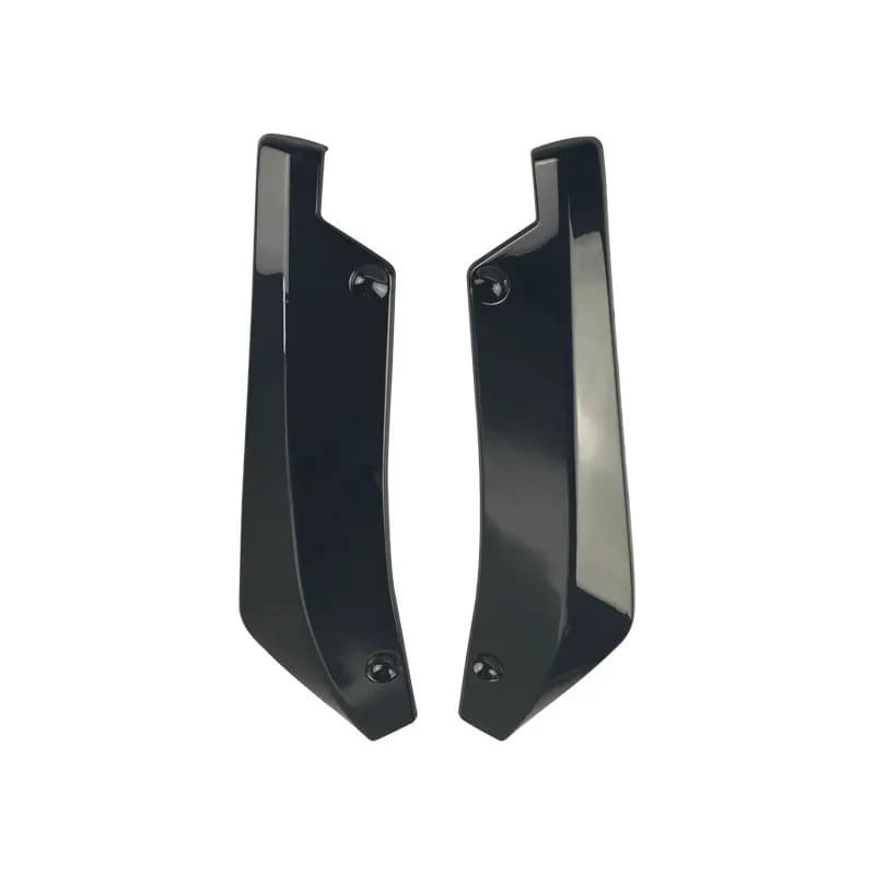 Universale per auto anteriore paraurti posteriore striscia labbro spoiler diffusore splitter protezione antigraffio alette in fibra di carbonio estensione gonna laterale