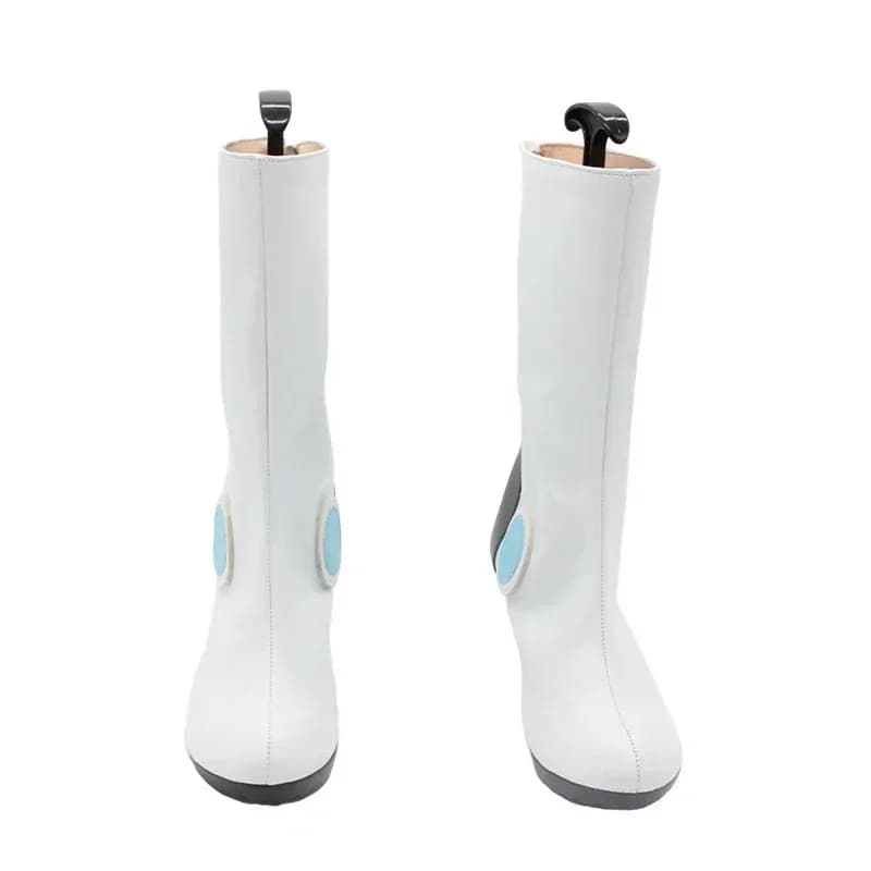 Gioco Blu Archivio Asuma Toki Carnevale di Halloween Stivali PU Scarpe Puntelli Cosplay Mader personalizzato, 7;k'2.s;9,