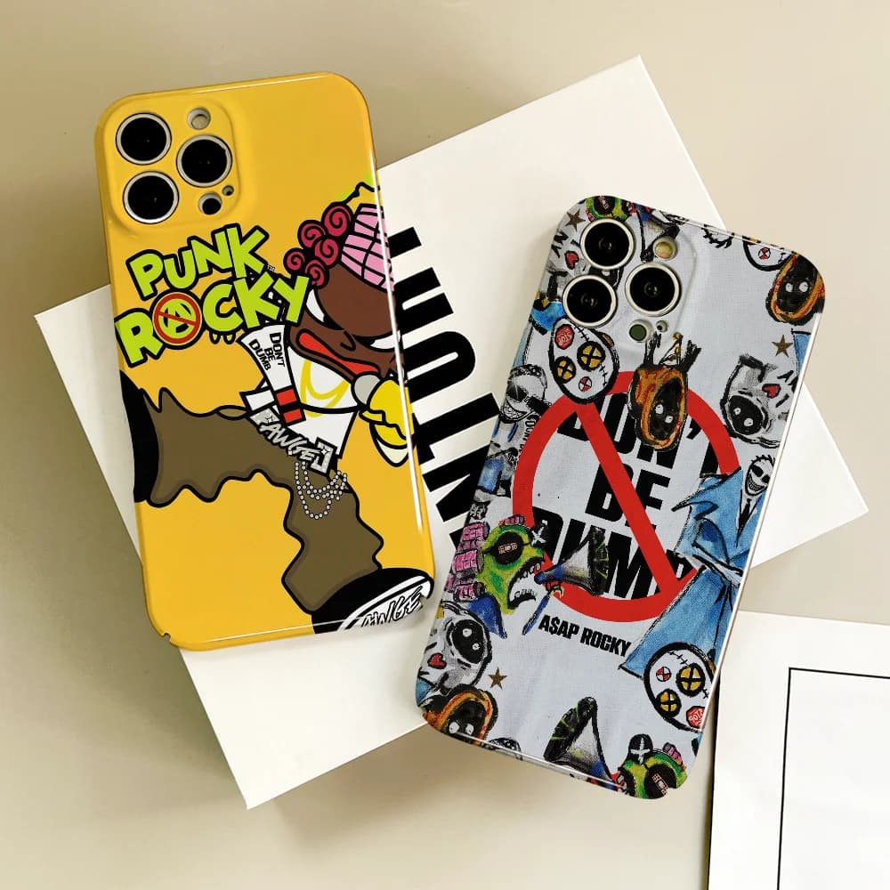 A-ASAP R-Rocky Don't Be Dumb phone case For iPhone 17 16 15 14 13 12 Plus Pro Max Mini Air Glossy Best Price Cover Film Shell
