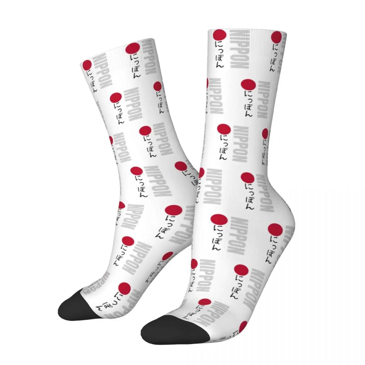 Socks Hiragana Nippon Harajuku High quality socks Long socks for all seasons Christmas gifts accessories for men and women