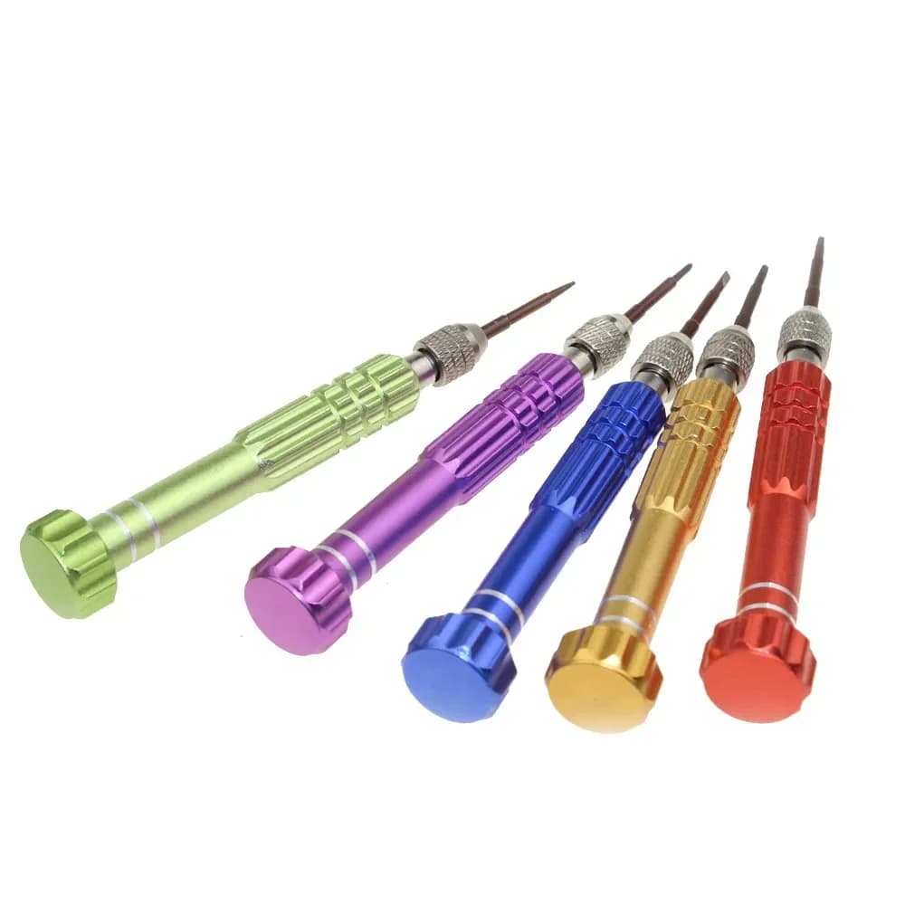 Pentalobe 5 in 1 Kit di riparazione cacciavite magnetico di precisione apertura del telefono per Iphone 6S/6/5/5S 5C/4/4S Nokia Samsung Sony LG HTC