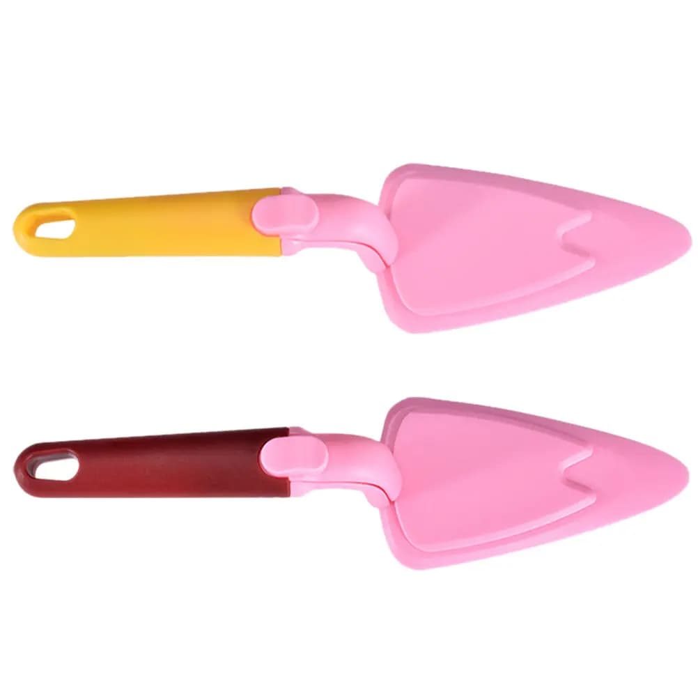 2 paia di pale multiuso per pizza, pale telescopiche staccabili per torte, pancake, sandwich, formaggi, lucide e resistenti