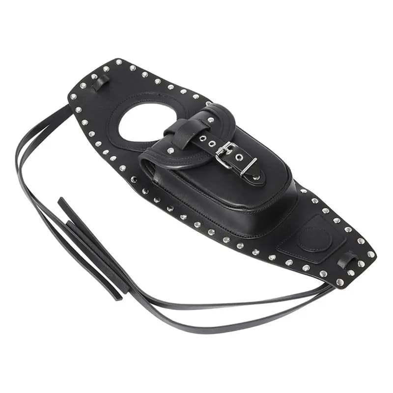 Ingenious-Motorcycle Fuel Tank Cover Panel Pad Strap Bra Bag For Davidson 883 1200 XL Sportster Fuel Tank Bag Replacement