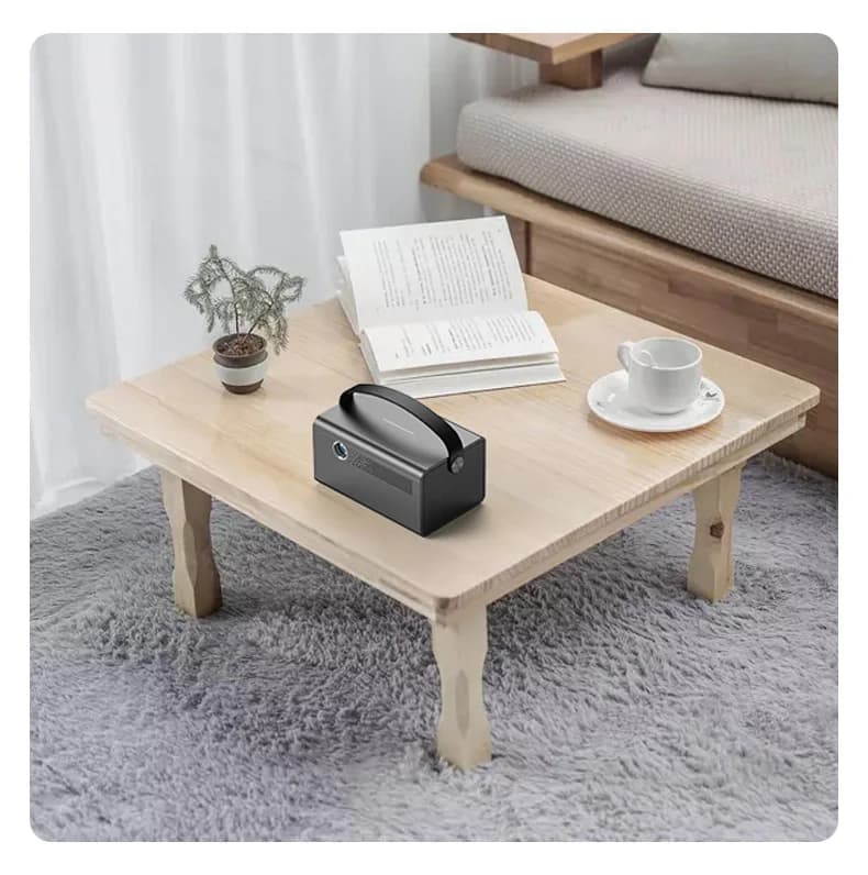 Proiettore Mini Portatile X Smart Android 9.0 BT 5.0 con Effetto Sonoro 3D, WIFI Dual-Band 2.4G+5G, 750 Lumen ANSI per Home Theater