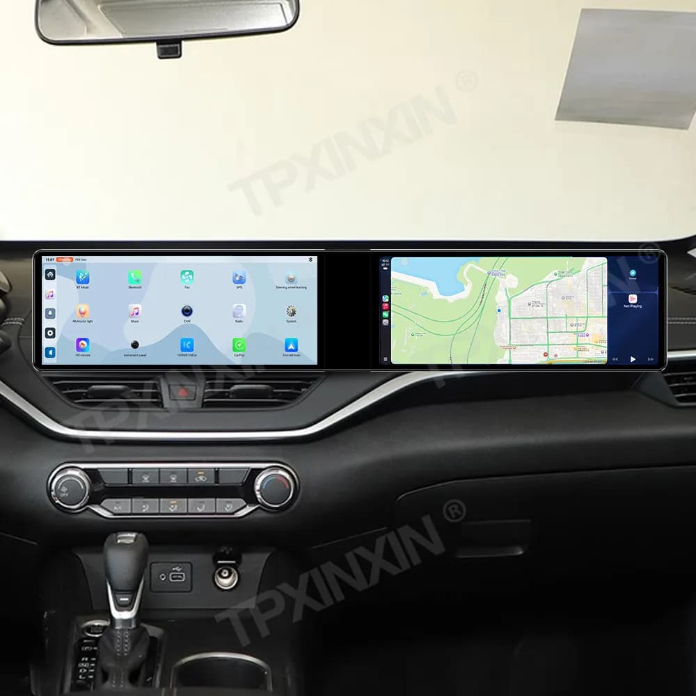 Dual 12.3 Inch HD Screen For Nissan Teana 2019-2021 Android 14 CarPlay Car Radio GPS Navigation Multimedia Player Head Unit Auto