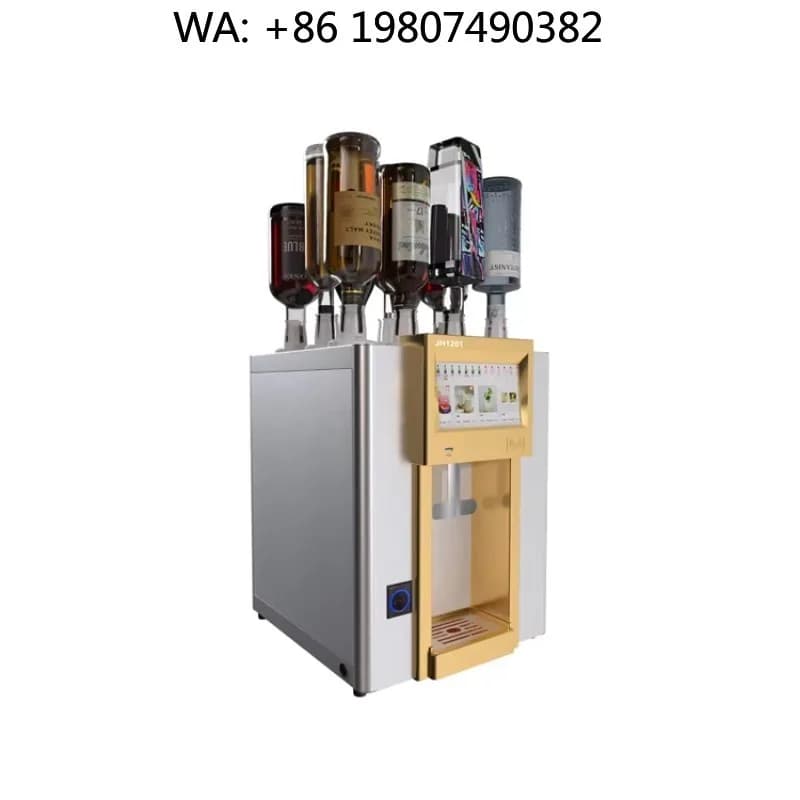 Professional Luxury Margarita Cocktail Maker Stainless Steel Touch Screen Smart Automatic Bartending Shaker Commercial Bar Equi