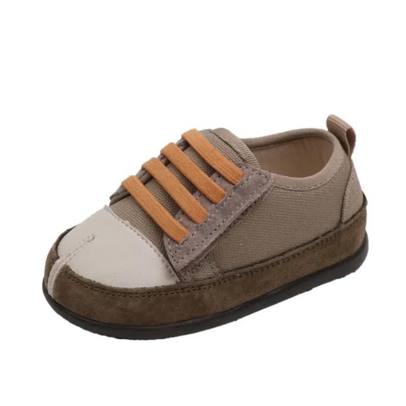Nuove scarpe da bambino per ragazzo tela bambino scarpe casual suola morbida tennis all'aperto moda bambine sneakers
