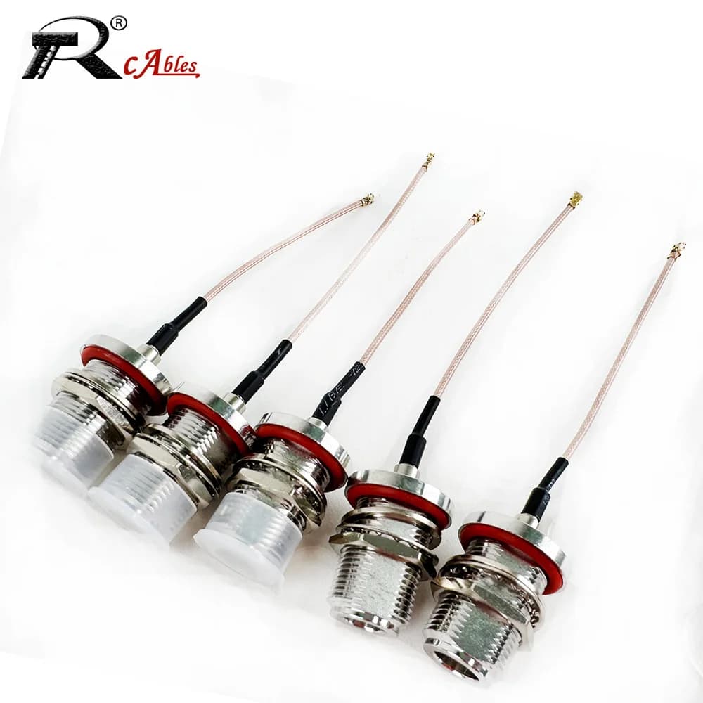 1PC Waterproof N Female to MHF Female RG178 Cable uFL/u.FL/MHF Female Adapter RF Coaxial Pigtail WIFI Antenna Extension Cable