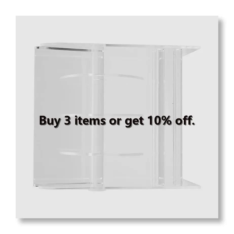 ✼Adjustable Label Dispenser Acrylic Sticker Roll Dispenser Sticker Roll Holder Clear Label Holders Sticker Holder 4 Disks