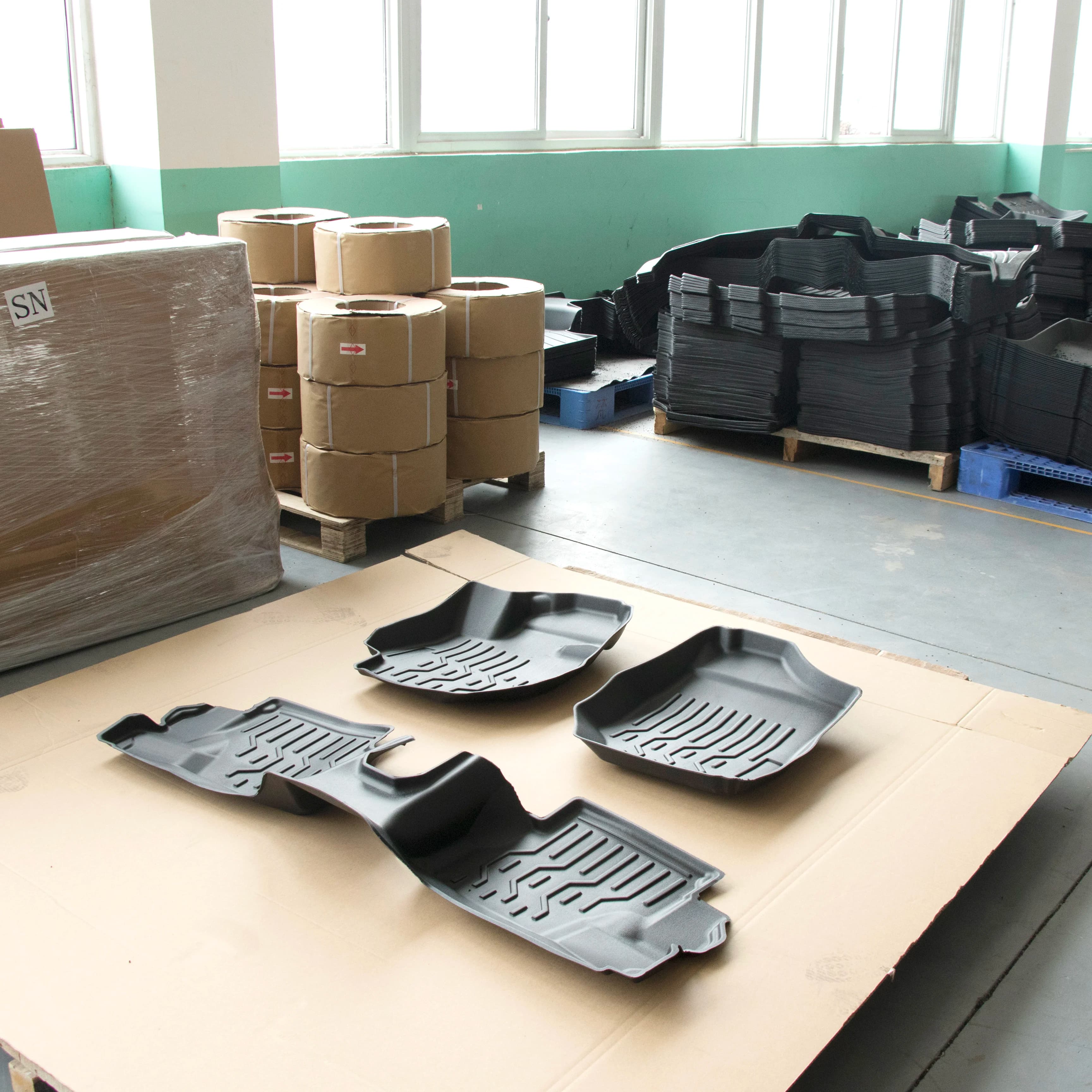 Customized Rubber Mat for All Car Models 2024 New Design 3D TPE/TPV