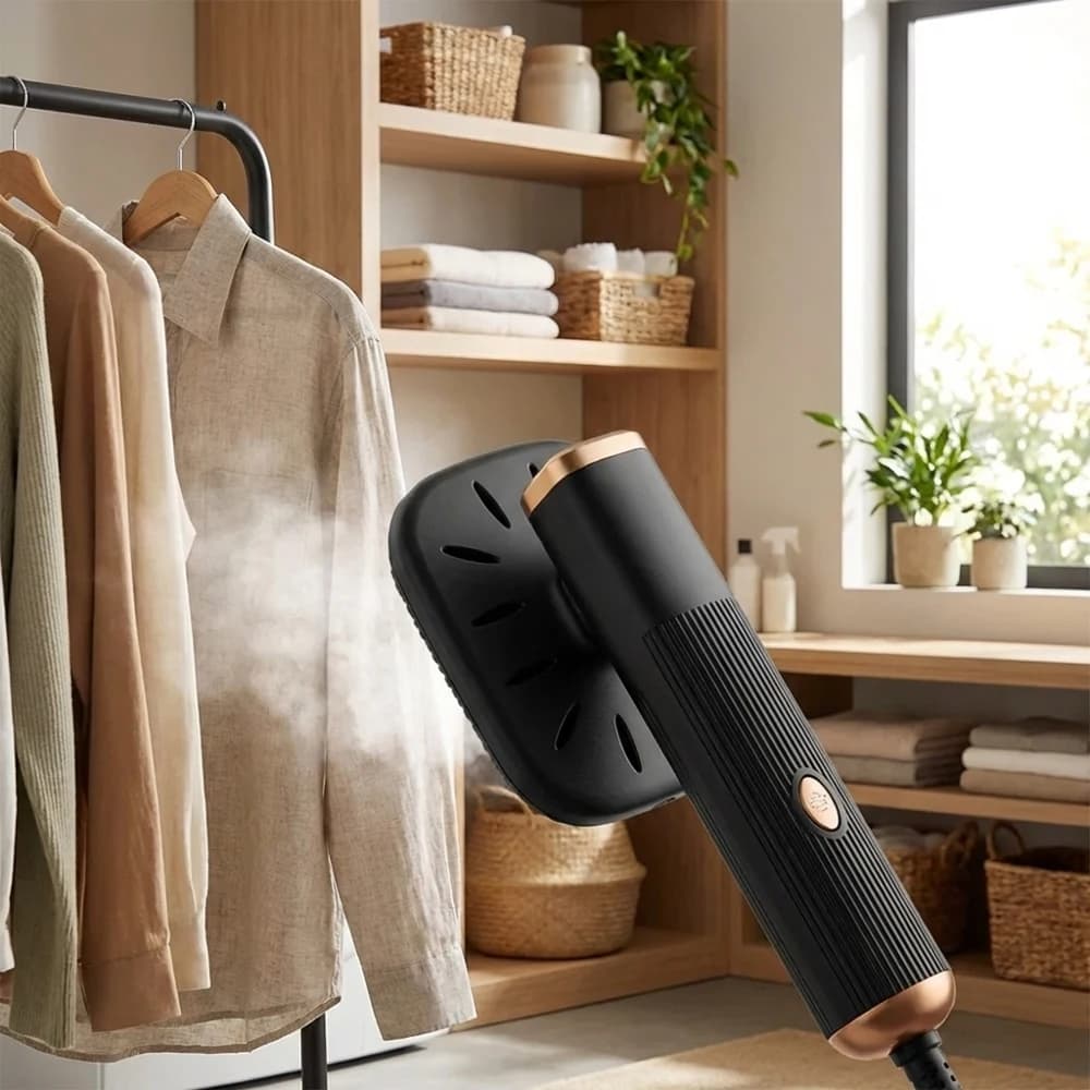 Portatile 360 ° Ferro da Stiro a Vapore Portatile USB, Macchina per Stiratura ad Alta Temperatura, Vaporizzatore Multifunzione per Tessuti e Vestiti
