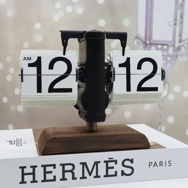 Pendulum digital clock creative living room decoration