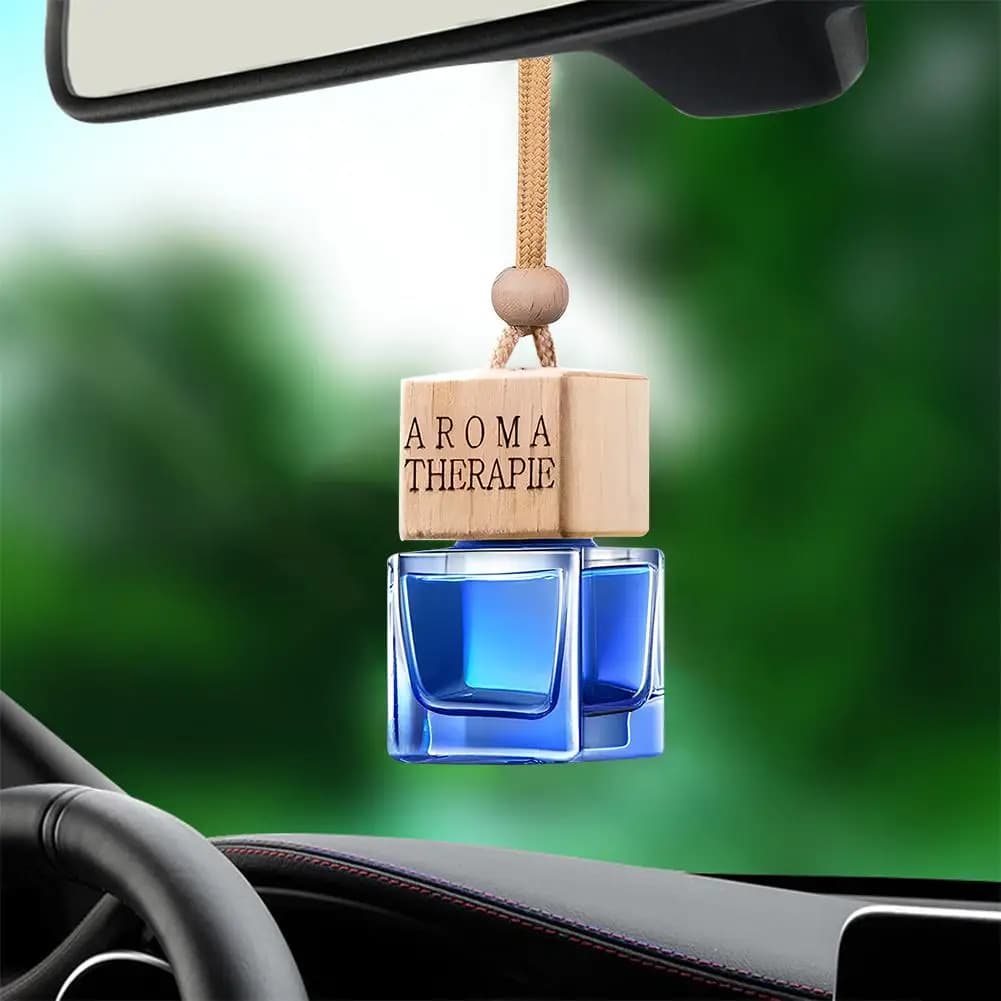 1 pz deodorant car mirror retrovisor perfume pendant decoration aromatherapy essential oil interior car accessories for Y4O5