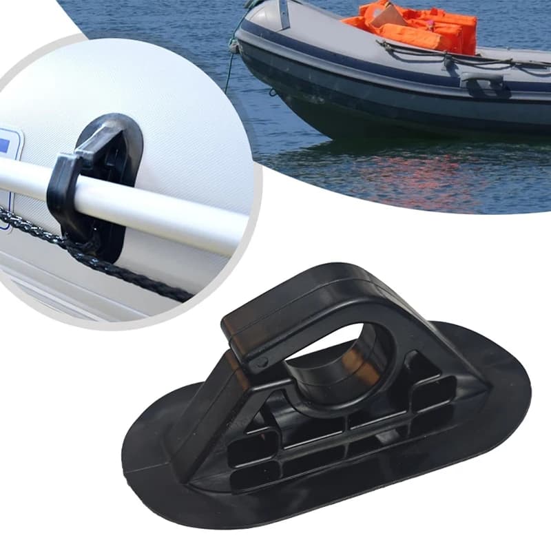 Open Side Paddle Paddle Buckle for Inflatable Kayak Canoe Safety Rope Buckle Special Paddle Mount For Fishing Boat BoatAccessory