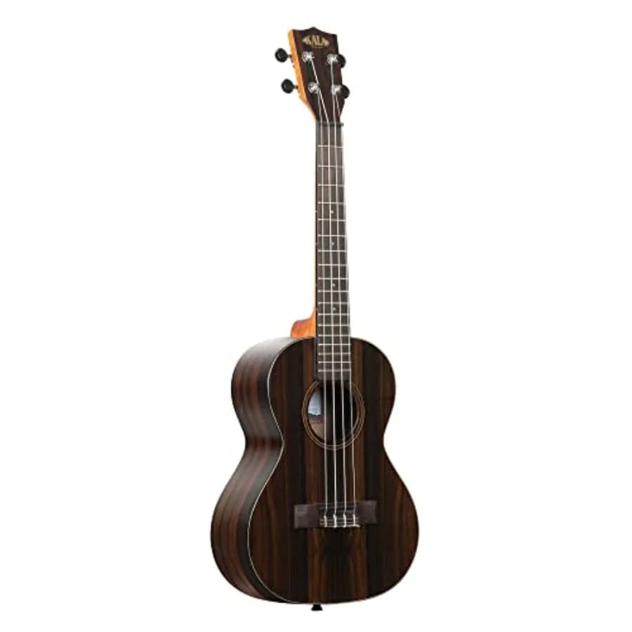Tenor ukulele for live performance, solid mahogany body, natural finish, rich warm tone and excellent resonance