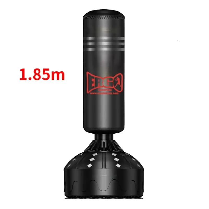 Boxing bag for fitness training for independent human-shaped martial arts