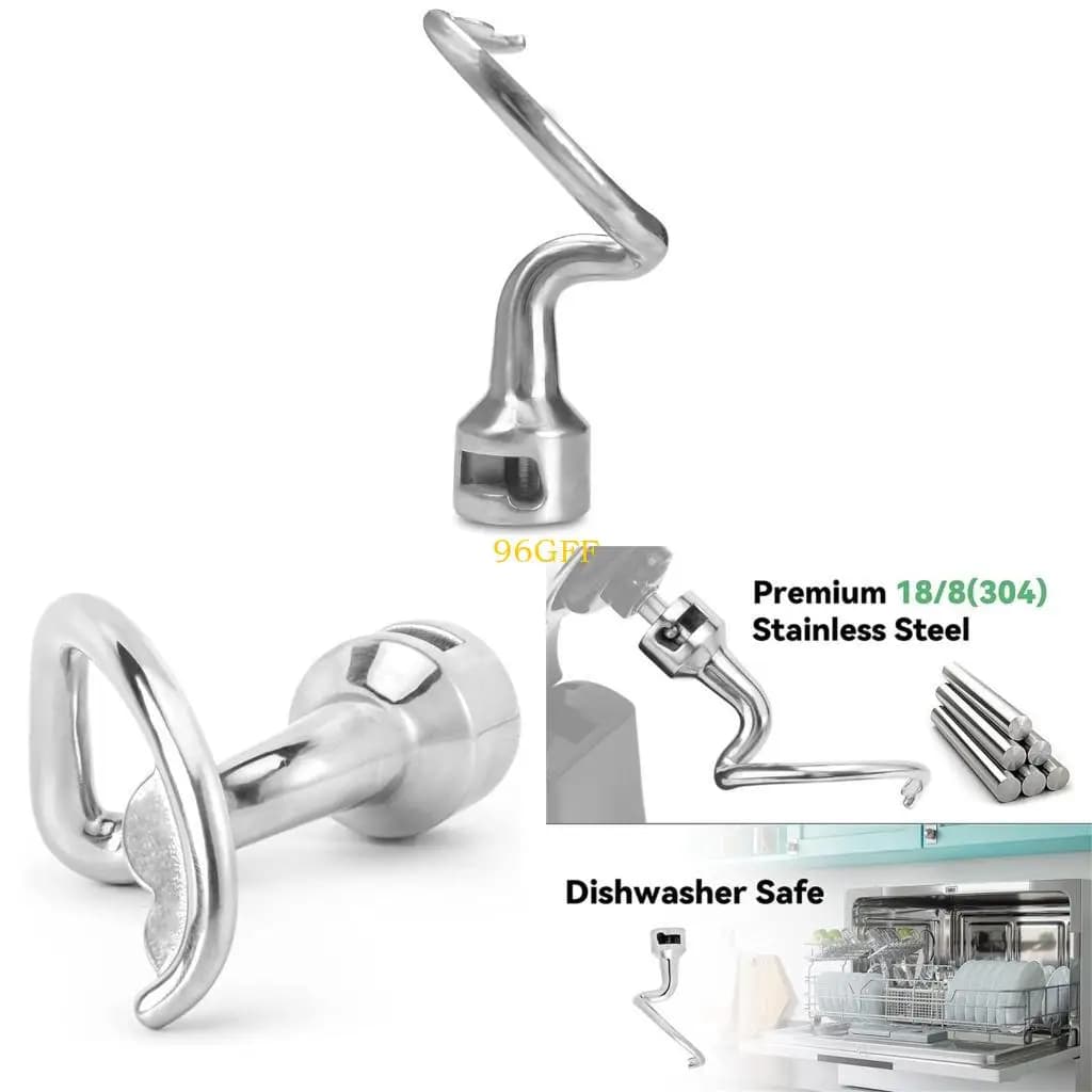 Miscelatore farina in acciaio inossidabile da 96 gf Testa pasta per miscelazione per K45SS KSM75 KSM90 KSM95