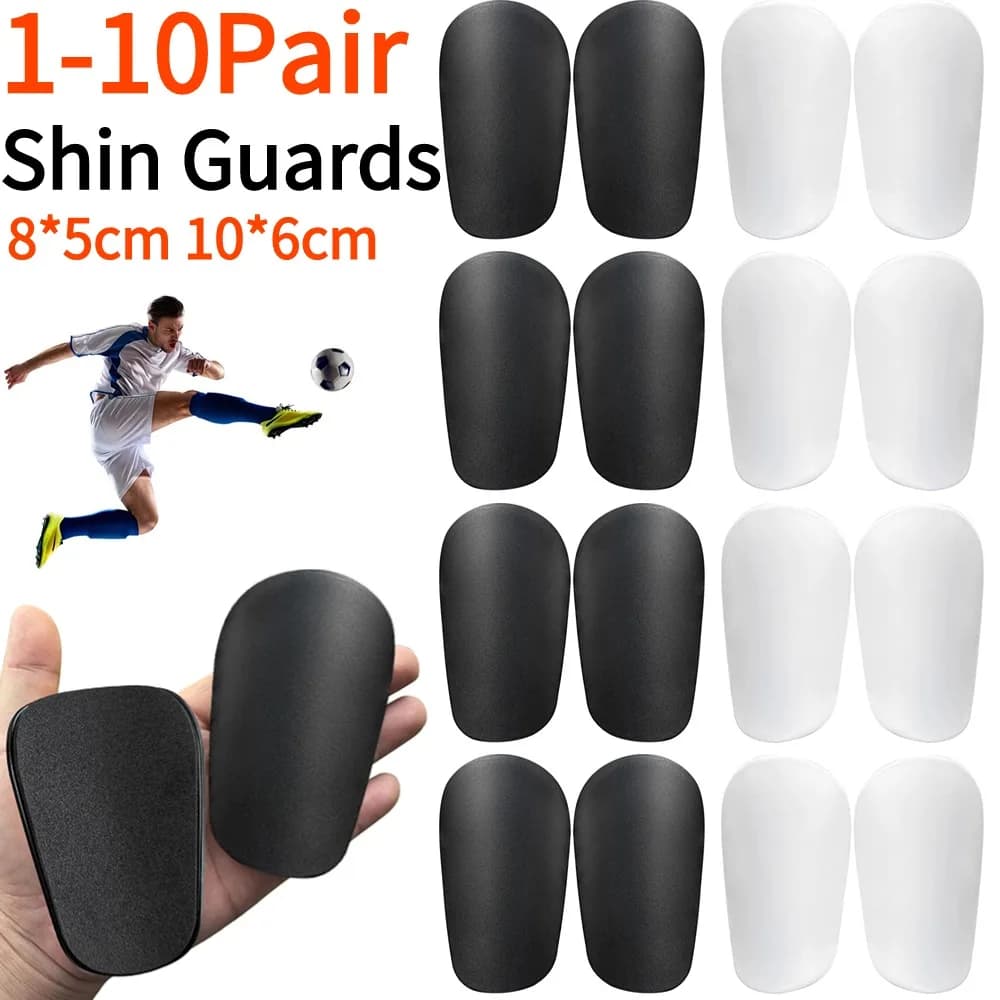1-10Pairs Shin Pads Wear-resistant Shock Absorbing Mini Soccer Leg Protector Football Training Shin Guards Soccer Training Shank