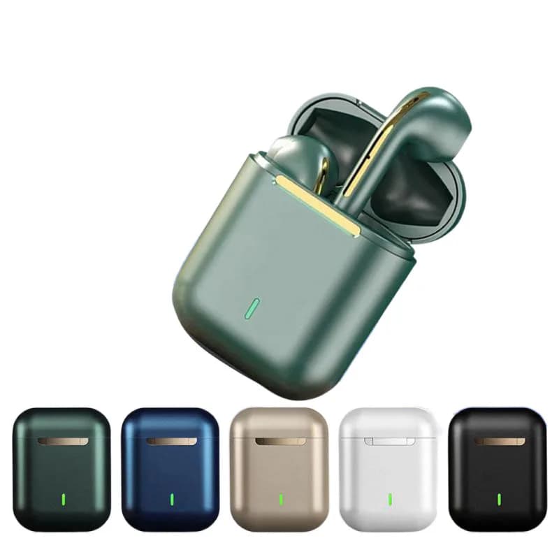 Cuffie Wireless Bluetooth Auricolari True Headphones per iPhone Stereo Sport Gaming TWS In-Ear con Microfono Touch