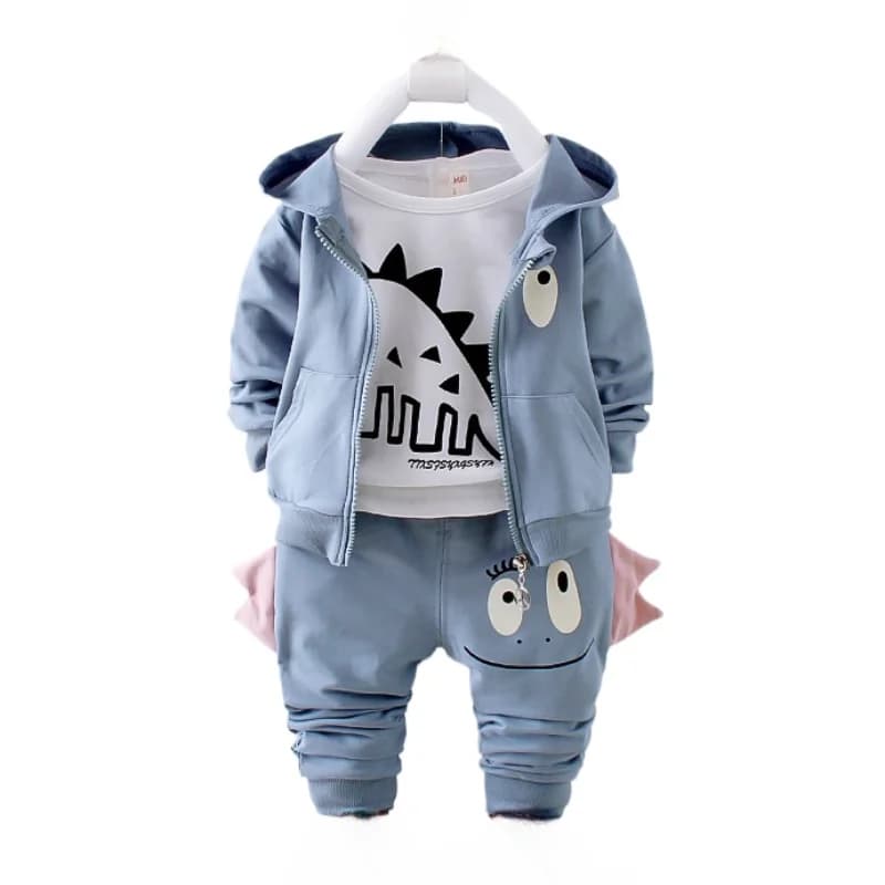 Nuovi vestiti del bambino di autunno bambini ragazzi giacca con cappuccio t-shirt pantaloni 3 pz/set abbigliamento per ragazze del bambino Costume infantile tute per bambini