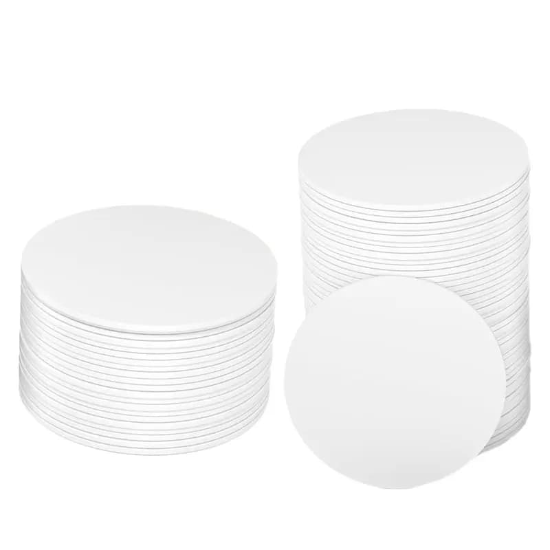 【NUOVISSIMO】70 pezzi Tag NFC NTAG215 Carte per monete NFC vuote Adesivi NFC programmabili riscrivibili Carte rotonde con retro adesivo
