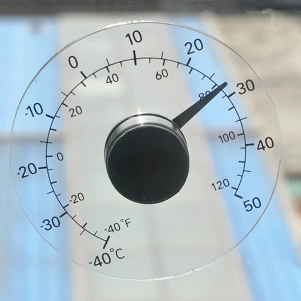 Termometro impermeabile Misuratore di temperatura per finestra esterna Giardino Serra Mini puntatore Misuratore di temperatura