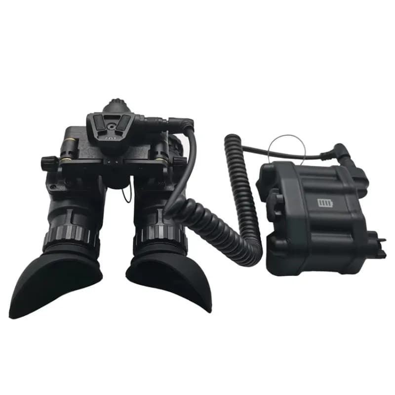 Binocolo per occhiali per visione notturna LinduNV con tubo intensificatore di immagini bianche Gen2+ FOM1400 NVG