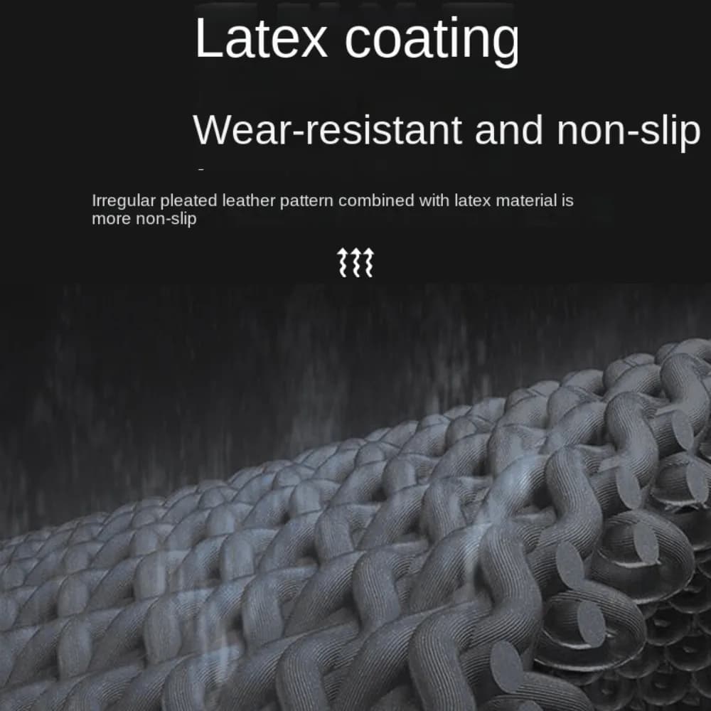 Guanti impermeabili in lattice per la cattura del pesce, resistenti all'usura, antiscivolo, resistenti alle perforazioni, guanti multifunzionali per mano sinistra/destra